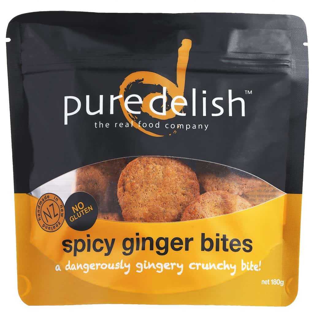 spicy ginger bites – pure delish