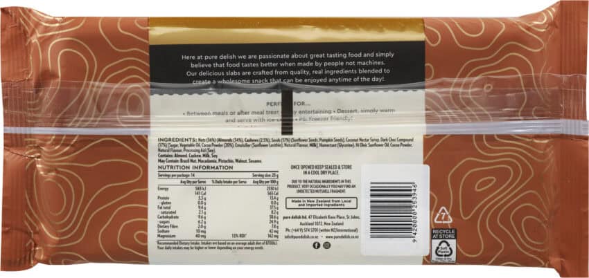 Choc Nut Slab 350g - Image 2