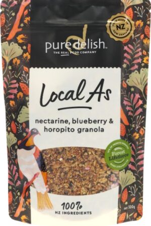 Nectarine Blueberry & Horopito Granola Local As (1)