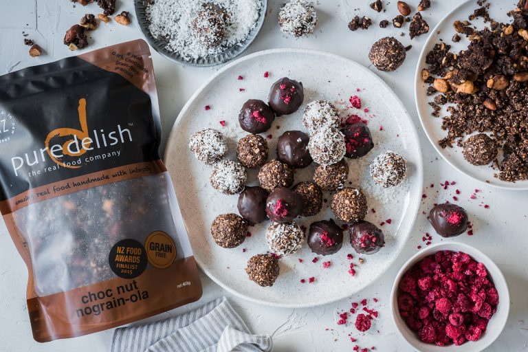 choc nut nograin-ola bliss balls