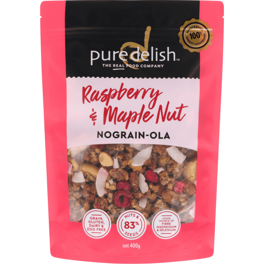 Raspberry & Maple Nut 'Nograin-ola' 400g