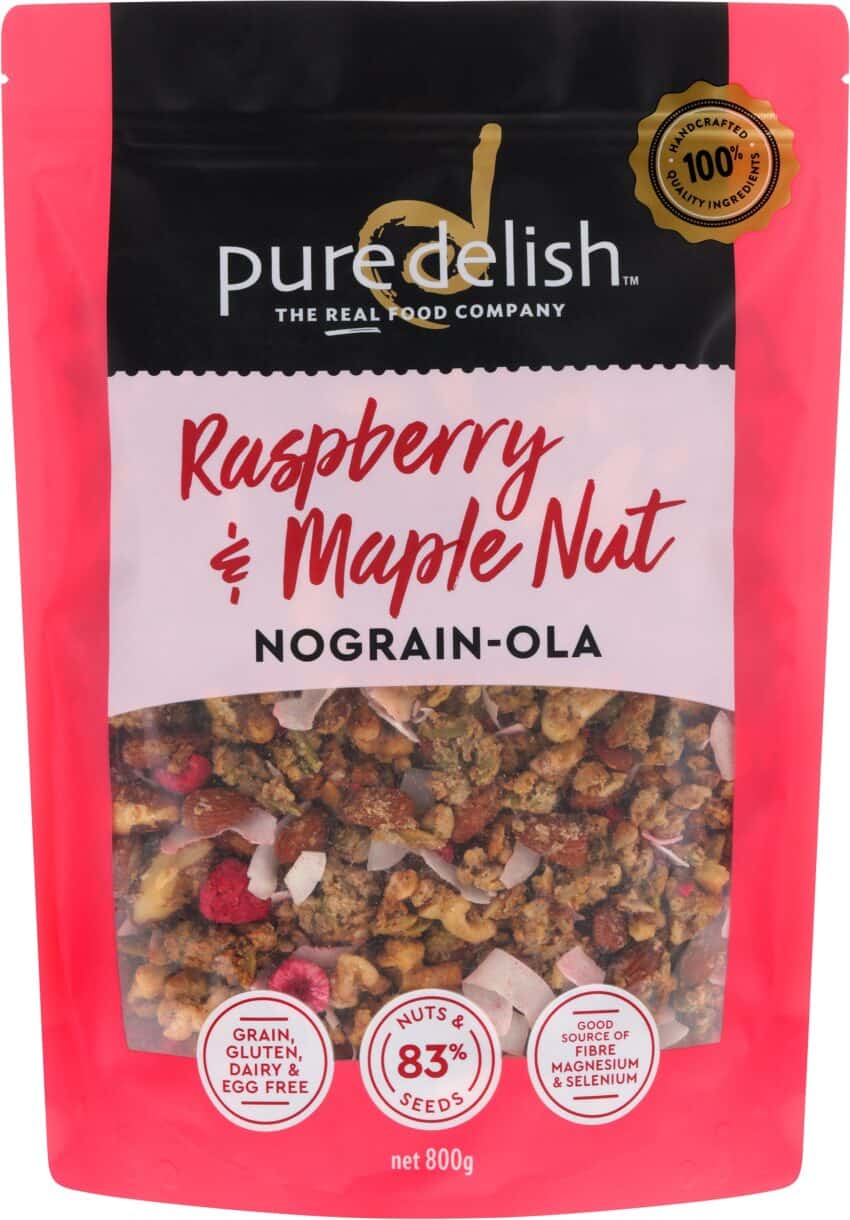 Raspberry & Maple Nut 'Nograin-ola' 800g