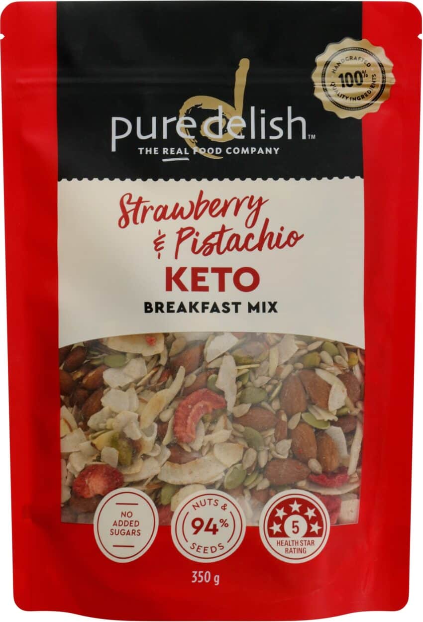 Strawberry & Pistachio Breakfast Mix
