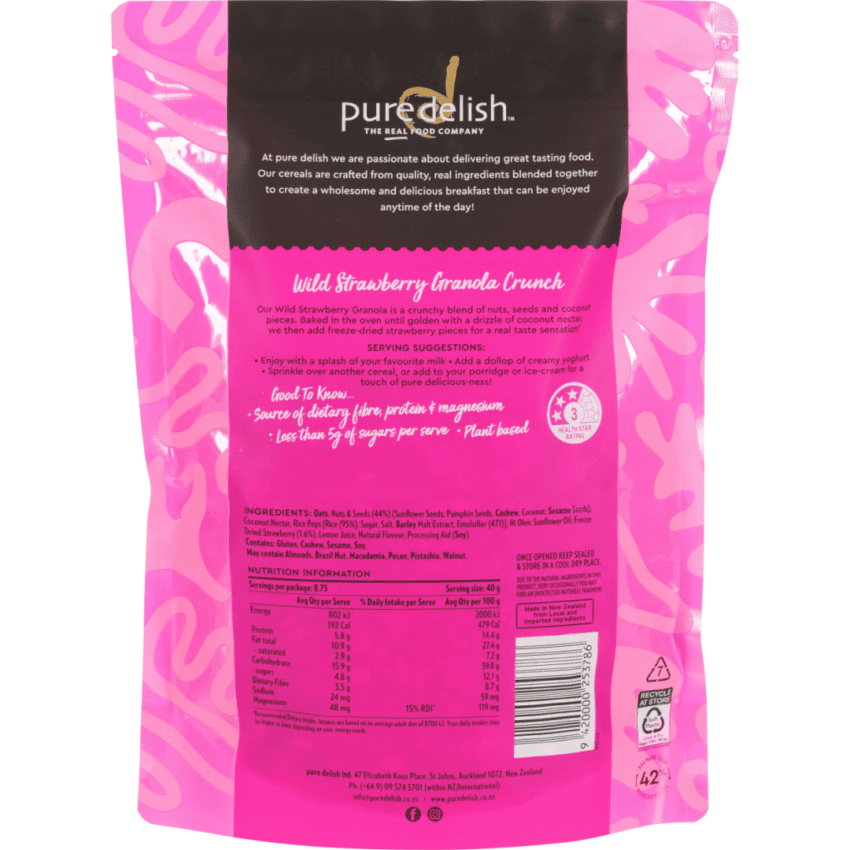 Wild Strawberry Granola Crunch - Image 2